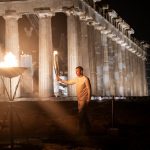 Megérkezett az olimpiai láng az Akropoliszra